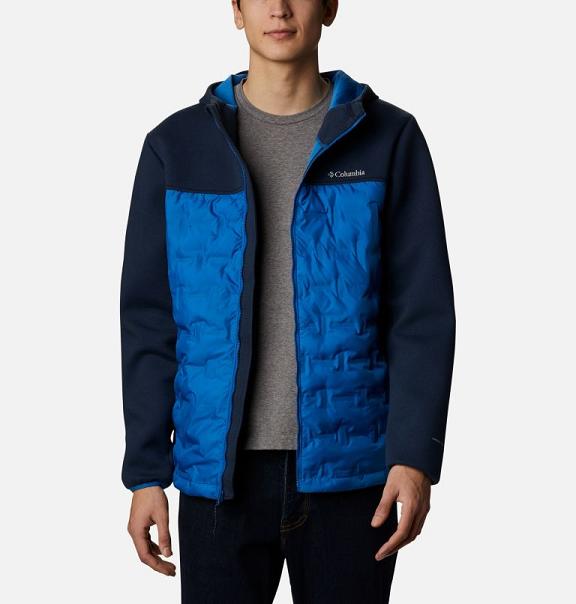 Columbia Tech Trail Insulated Jacket Blue For Men's NZ32617 New Zealand